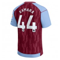 Dres Aston Villa Boubacar Kamara #44 Domaci 2023-24 Kratak Rukav